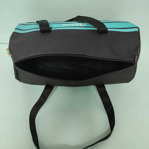 Personalized Blue Strap Printed Kids Duffle Bag